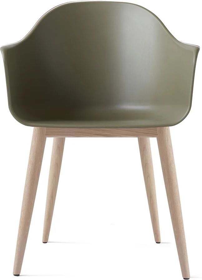 Menu Harbour chair stol armlene, eikebein olive