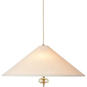 GUBI 1967 taklampe Canvas-messing