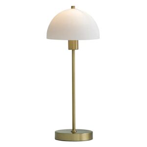 Herstal Vienda bordlampe messing-hvit