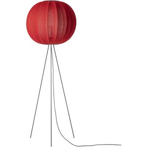 Made By Hand Knit-Wit 60 Round High gulvlampe Maple red