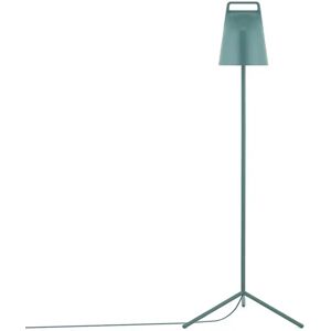 Normann Copenhagen Stage gulvlampe petrol green, pulverlakkert stål