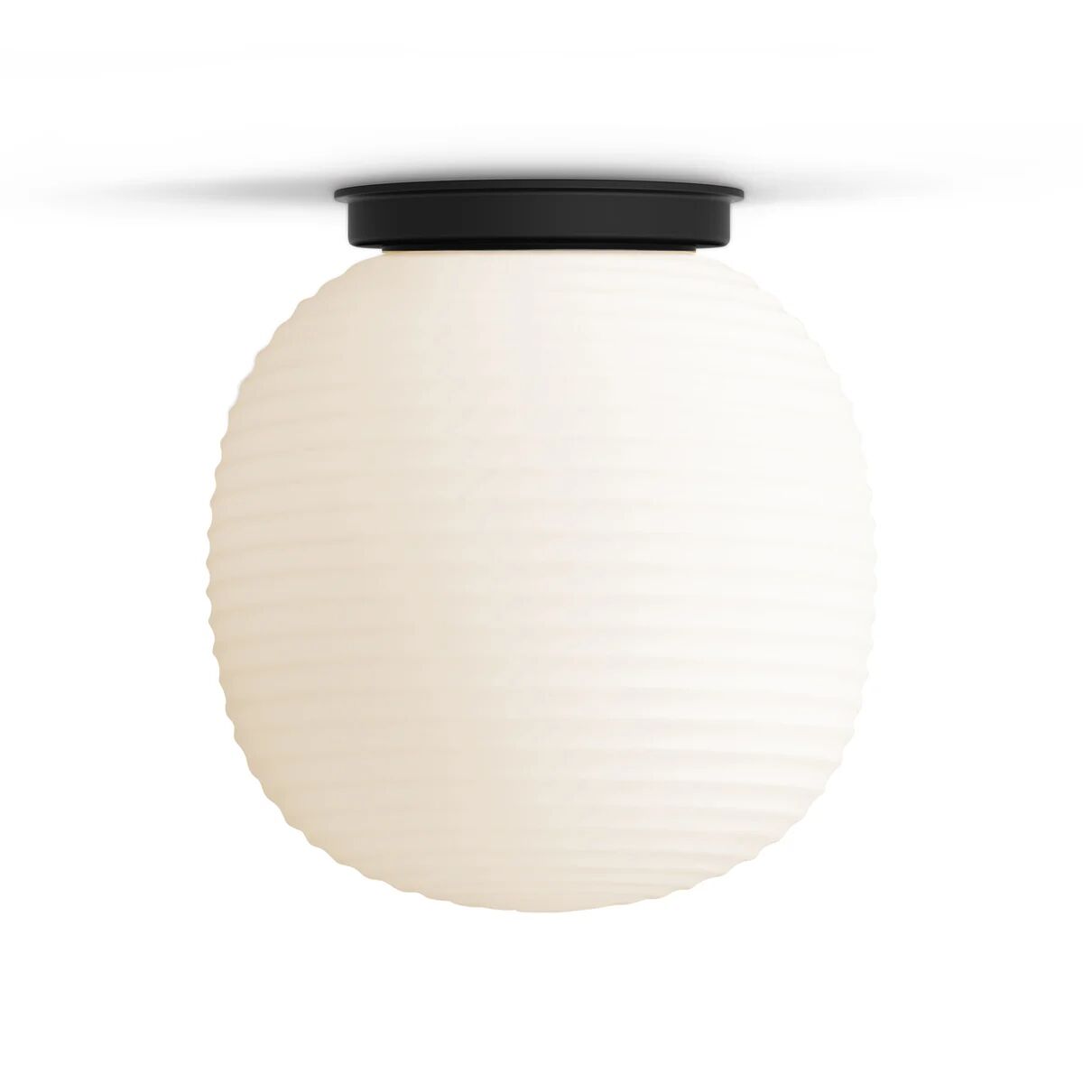 New Works Lantern taklampe medium Frosted white opal glass