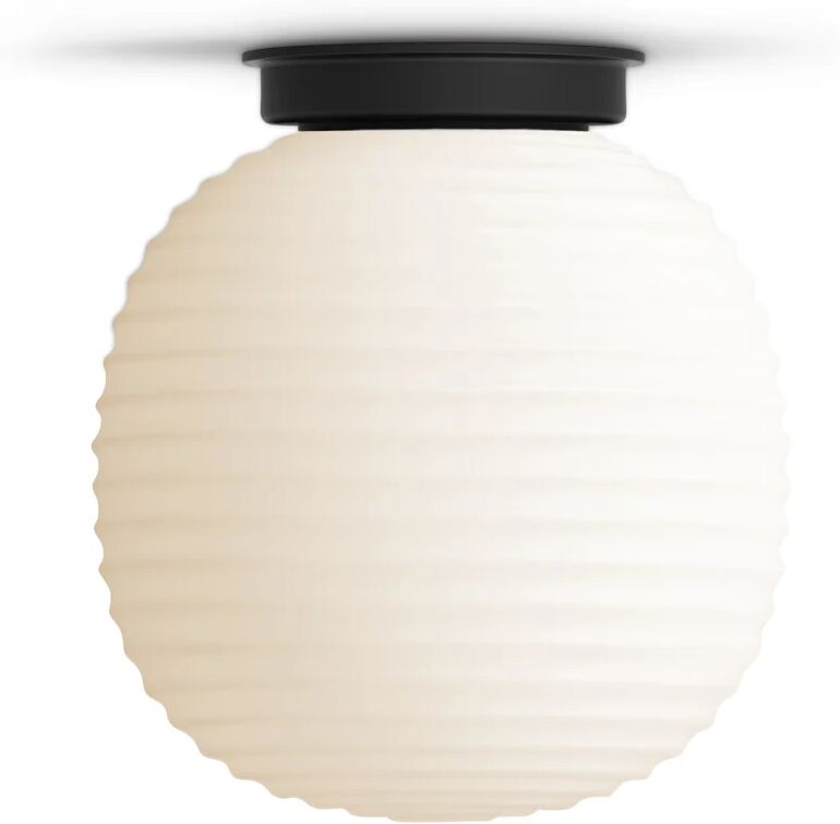 New Works Lantern taklampe small Frosted white opal glass