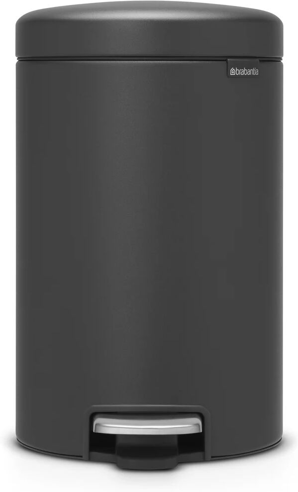 Brabantia New Icon pedalbøtte 12 liter mineral infinite grey (grå)