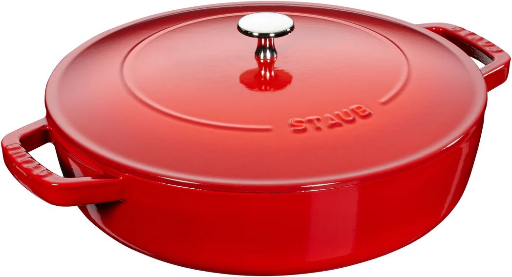 STAUB Chistera kasserolle Ø28 cm 3,7 L Rød