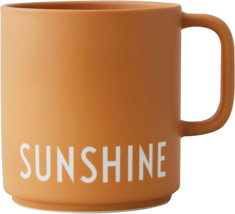 Design Letters favorittkopp med hank Sunshine