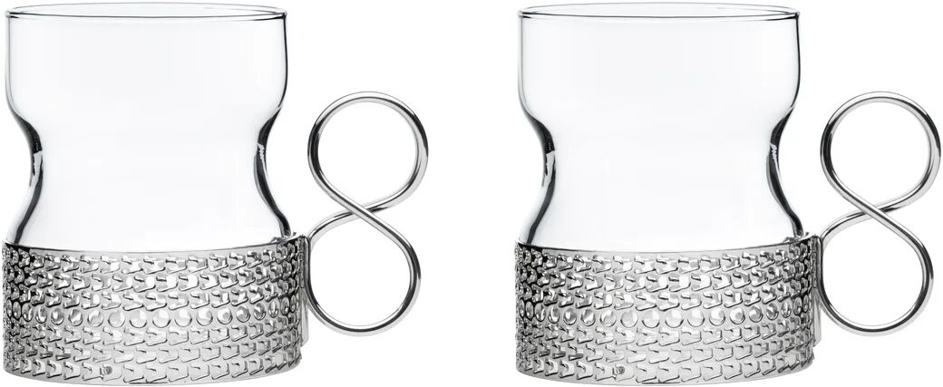 iittala Tsaikka glass med holder 2-pakn. 23 cl