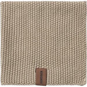 Humdakin Knitted oppvaskklut 28 x 28 cm Oak