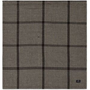 Lexington Pepita Check Cotton Linen tygservett 50x50 cm Dark gray-beige