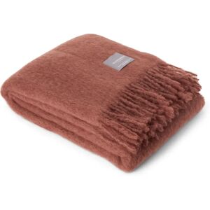 Stackelbergs Mohair pledd Mahogny