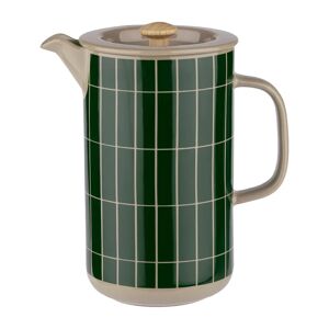 Marimekko Tiiliskivi presskanne 0,9 l Terra-dark green