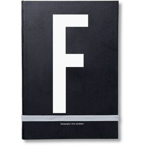 Design Letters personlig notatbok F