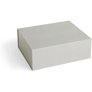 HAY Colour Storage M boks med lokk 29,5 x 35 cm Grey