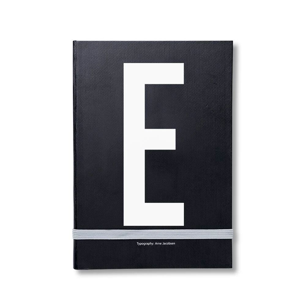 Design Letters personlig notatbok E