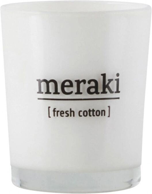 Meraki Scented Candle Fresh Cotton (12hrs)