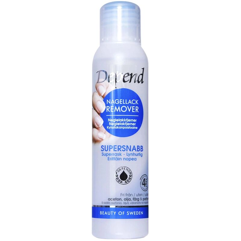 Depend Nail Polish Remover Super Fast (100ml)