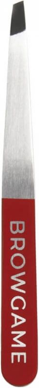 Browgame Cosmetic Original Tweezer Slanted - Red