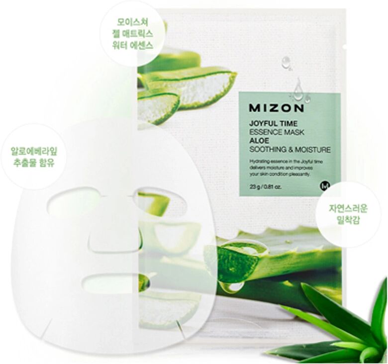 Mizon Joyful Time Essence Mask Aloe (23g)