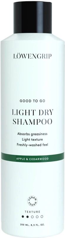 LÃ¶wengrip Good To Go Light Dry Shampoo Apple & Cedarwood (250ml)