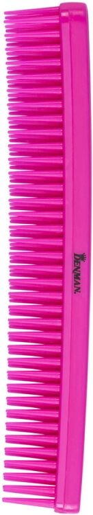 Denman D12 Detangle & Tease Comb Pink