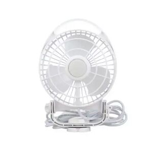 Maestro Ventilator 12v Inkl. Led-Lys Hvit