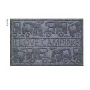 Dørmatte ''I Love Camping''  40x60 Cm