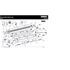 L.H. Spring Arm 6300 3,0/5,0m 1500603327