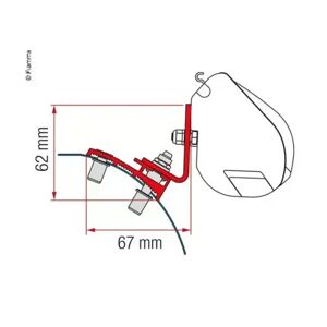 Fiamma Adapter Til F35 Pro 270 Cm Spacetourer/traveller Fra 2019