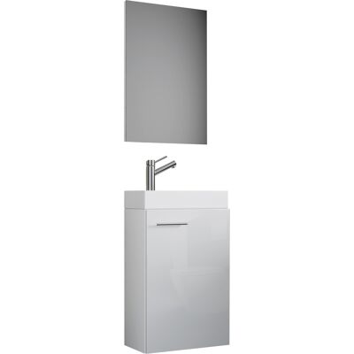 VCM Hvit Badsett - Slito 3-delt for Gjeste-WC VCM Hvit Badsett - Slito 3-delt for Gjeste-WC