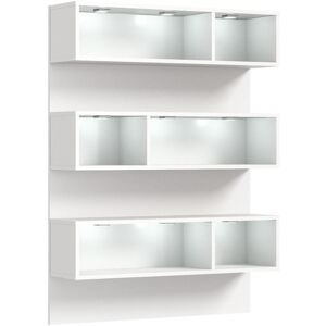 Shoelove skoskap inkl. belysning 6 rom hvit. Shoelove skoskap inkl. belysning 6 rom hvit.