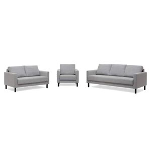 CSS sofa lenestol, 2 og 3 seter grå.
