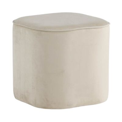 Velour Piff Fotpuff - Venture Home - 44x44x41 cm Velour Piff Fotpuff - Venture Home - 44x44x41 cm