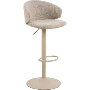 Ella barstol dreiefunksjon og gasspatron bouclé beige. Ella barstol dreiefunksjon og gasspatron bouclé beige.