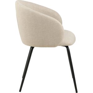 Eleanor spisestuestoler med armlene stoff beige. Eleanor spisestuestoler med armlene stoff beige.