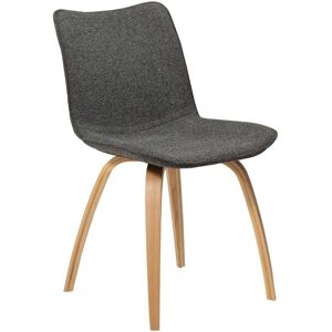 Glee Dan-Form spisestuestoler bouclé mørkegrå. Glee Dan-Form spisestuestoler bouclé mørkegrå.