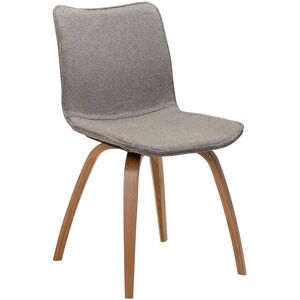 Glee Dan-Form spisestuestoler bouclé lysebrun. Glee Dan-Form spisestuestoler bouclé lysebrun.