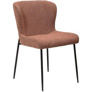 Glam Dan-Form spisestuestoler bouclé bordeaux. Glam Dan-Form spisestuestoler bouclé bordeaux.