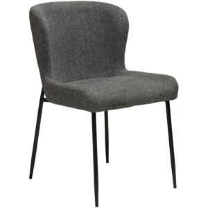 Glam Dan-Form spisestuestoler bouclé mørkegrå. Glam Dan-Form spisestuestoler bouclé mørkegrå.