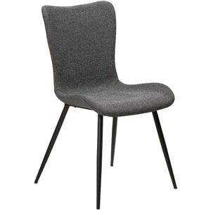 Medusa Dan-Form spisestuestoler bouclé mørkegrå. Medusa Dan-Form spisestuestoler bouclé mørkegrå.