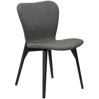 Paragon Dan-Form spisestuestoler bouclé mørkegrå. Paragon Dan-Form spisestuestoler bouclé mørkegrå.