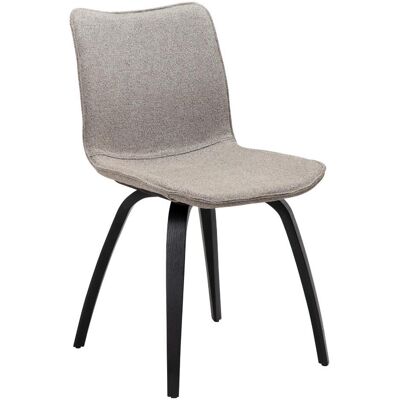 Glee Dan-Form spisestuestoler bouclé lysebrun. Glee Dan-Form spisestuestoler bouclé lysebrun.