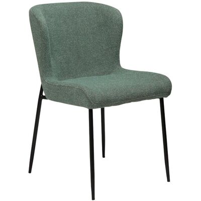 Glam Dan-Form spisestuestoler bouclé grønnaktig. Glam Dan-Form spisestuestoler bouclé grønnaktig.