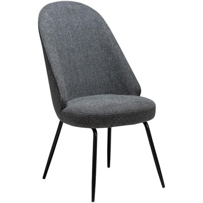 Utopia Dan-Form spisestuestoler bouclé mørkegrå. Utopia Dan-Form spisestuestoler bouclé mørkegrå.