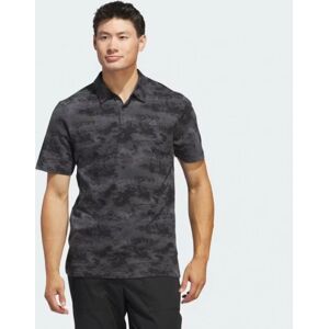 Adidas Go-To Printed Mesh Polo - Svart - Herre