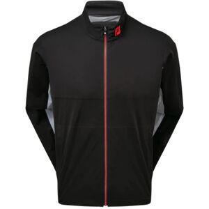 Footjoy Hydroknit Regnjakke - Svart/Rød - Herre