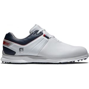 Footjoy Pro SL Golfsko - Hvit/Navy/Rød - Medium