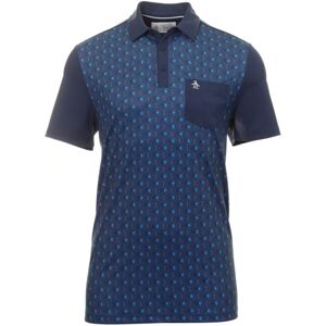 Original Penguin 50's Novelty Print Polo - Navy