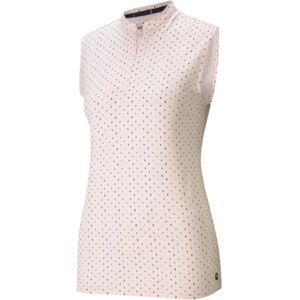 Puma Cloudspun SL Polka Polo Pink - Dame Polo