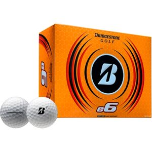 Bridgestone E6 Hvit - 12 Golfballer