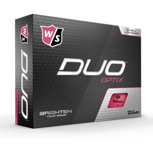 Wilson Duo Optix - Rosa - 12 Golfballer